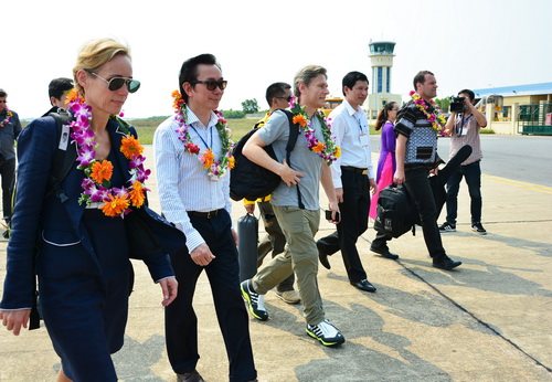 Các Đại sứ đến Quảng Bình để bắt đầu chương trình “Chinh phục Sơn Đoòng, hang động lớn nhất thế giới”